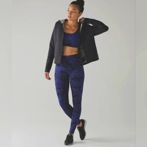 lululemon athletica Blue Tie-Dye Leggings